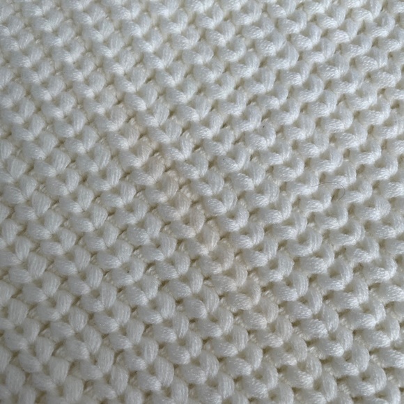 J Crew Factory Woven Ivory Infinity Scarf - Picture 6 of 6